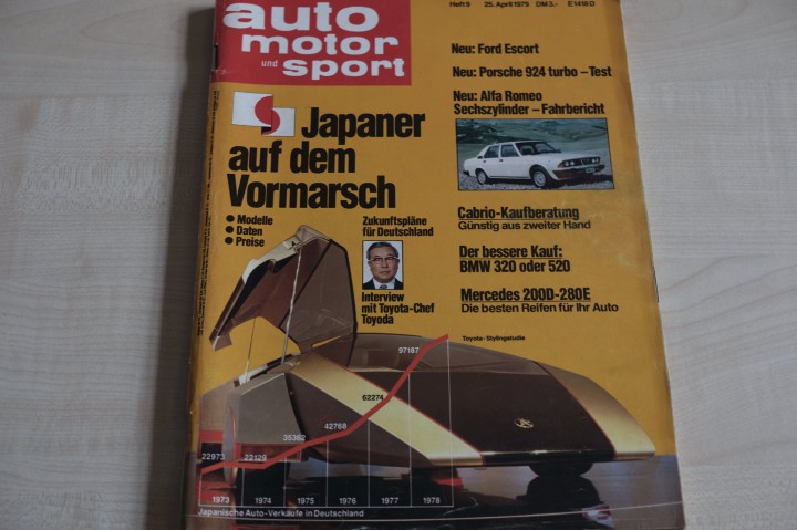 Deckblatt Auto Motor und Sport (09/1979)